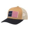 Kimes Ranch Apparel Brown American Trucker Cap -Kimes Ranch 120116 default l