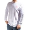 Kimes Ranch Men's KR2 Long Sleeve White Performance Shirt KR2-WHT 2 Kimes Ranch Men's KR2 Long Sleeve White Performance Shirt KR2-WHT -Kimes Ranch 123936 DEFAULT l