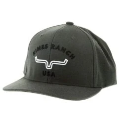 Kimes Ranch Arched Charcoal Cap