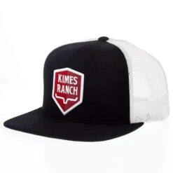 Kimes Ranch Jack Trucker Black Cap