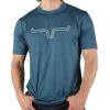Kimes Ranch Men's Outlier Major Blue Tech Tee -Kimes Ranch 159392 default l