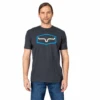 Kimes Ranch Men's Replay Short Sleeve Charcoal T-Shirt RETEE-CHR -Kimes Ranch 879651674
