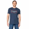 Kimes Ranch Men's Replay Short Sleeve Midnight Navy T-Shirt RETEE-MIDNVY -Kimes Ranch 98735146479814 9f47eb97 7a5a 423d 9b68 464709bff34c