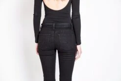 Kimes Ranch Womens Betty Jeans Black Cotton Blend Mid Rise Bootcut -Kimes Ranch BlkBetty 3