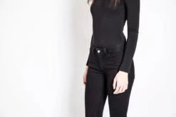 Kimes Ranch Womens Betty Jeans Black Cotton Blend Mid Rise Bootcut -Kimes Ranch BlkBetty 4