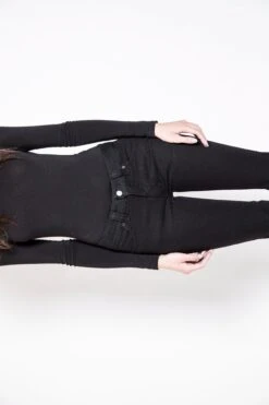 Kimes Ranch Womens Betty Jeans Black Cotton Blend Mid Rise Bootcut -Kimes Ranch BlkBetty 5