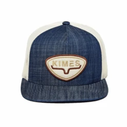 Kimes Ranch® Conway Denim Trucker Cap CON-DEN -Kimes Ranch CON DENa