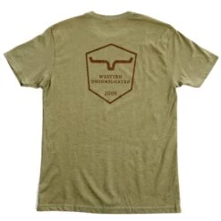 Kimes Ranch Mens Military Green Shielded Tee -Kimes Ranch ES 4040MG 03