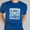 Kimes Ranch Unisex Explicit Warning T-Shirt Cool Blue 100% Cotton S/S -Kimes Ranch Explicit Warning Tops CoolBlue 1