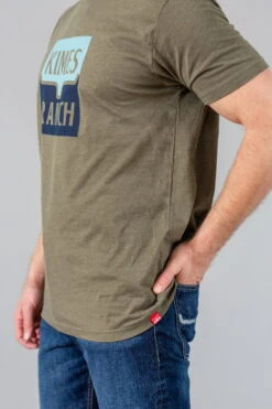 Kimes Ranch Unisex Explicit Warning T-Shirt Military Green Cotton S/S -Kimes Ranch ExplicitWarning MilitaryGreen 3