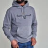 Kimes Ranch Mens Fast Talker Charcoal Grey 100% Cotton Hoodie 2 Kimes Ranch Mens Fast Talker Charcoal Grey 100% Cotton Hoodie -Kimes Ranch Fast Talker Charcoal Grey