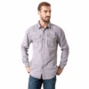 Kimes Ranch® Men's Grimes Grey Denim Long Sleeve Shirt GDS-GD -Kimes Ranch GDS GD