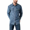Kimes Ranch® Men's Grimes Dark Indigo Button Down Shirt KR-GRIMES-DI -Kimes Ranch KR GRIMES DIA