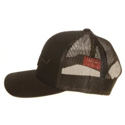 Kimes Ranch Apparel Black Weekly Trucker Cap -Kimes Ranch KR WEEKLY BLK 2