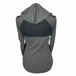 Kimes Ranch® Ladies Kunoichi Charcoal Heather Pullover Hoodie KUNO-GR -Kimes Ranch KUNO GRa