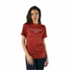 Kimes Ranch® Ladies Outlier Tech Rust Short Sleeve T-Shirt OUTT-RST -Kimes Ranch Kimesranch1