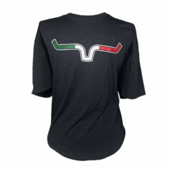Kimes Ranch® Men's Semana Mexico Logo Charcoal T-Shirt MEX-CHRC