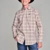 Kimes Ranch Mens Manzano Plaid Dress Sand Cotton Blend L/S Shirt 1 Kimes Ranch Mens Manzano Plaid Dress Sand Cotton Blend L/S Shirt -Kimes Ranch Manzano Plaid Sand