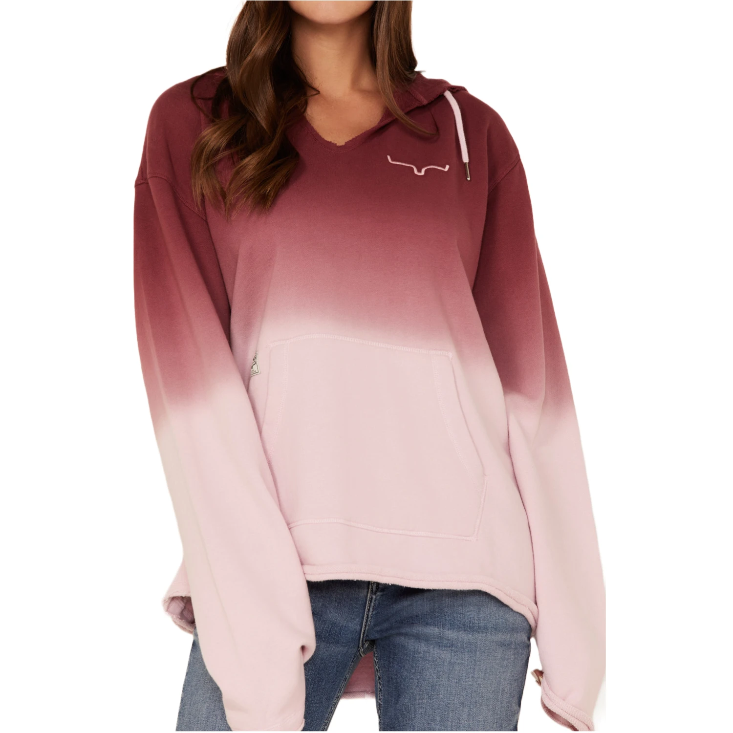 Kimes Ranch® Ladies Santa Fe Red Fleece Pullover Sweatshirt S22-190618 3 Kimes Ranch® Ladies Santa Fe Red Fleece Pullover Sweatshirt S22-190618
