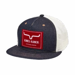 Kimes Ranch Blaster Denim Trucker Cap BLAST-DEN