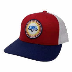 Kimes Ranch Supersonic Red Snapback Hat KR718-RED