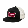 Kimes Ranch® Unisex Panoramic Trucker Black Cap S22-162002