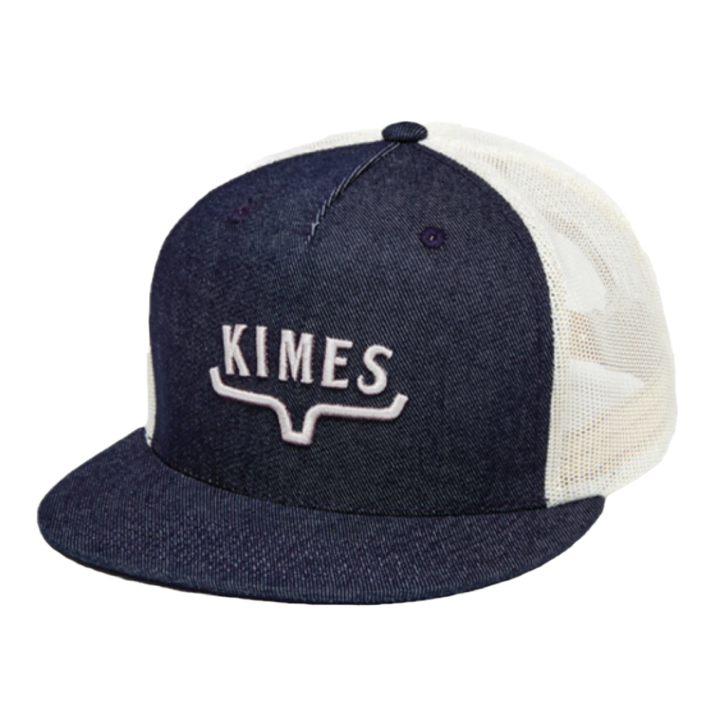 Kimes Ranch® Unisex Huxton Denim Trucker Cap HUX-DENIM 3 Kimes Ranch® Unisex Huxton Denim Trucker Cap HUX-DENIM