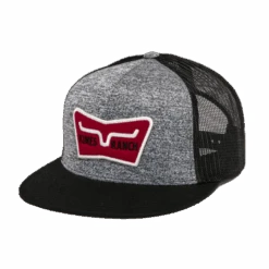 Kimes Ranch® Unisex Panoramic Trucker Grey Heather Cap S22-1620GH