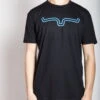 Kimes Ranch Mens Outlier Tee T-Shirt Black Cotton Blend S/S
