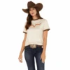 Kimes Ranch® Ladies Rhythm Ringer Natural Performance T-Shirt RING-NAT 1 Kimes Ranch® Ladies Rhythm Ringer Natural Performance T-Shirt RING-NAT -Kimes Ranch RING NAT