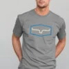 Kimes Ranch Mens Replay Tee T-Shirt Charcoal Cotton Blend S/S Logo 2 Kimes Ranch Mens Replay Tee T-Shirt Charcoal Cotton Blend S/S Logo -Kimes Ranch Replay Charcoal 1
