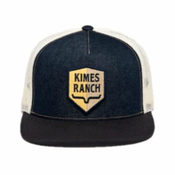 Kimes Ranch® Unisex Jack Trucker Denim Cap S22-102004 -Kimes Ranch S22 102004
