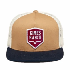 Kimes Ranch® Unisex Jack Trucker Work Wear Brown Cap S22-1020WB -Kimes Ranch S22 1020WB 2