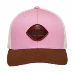 Kimes Ranch® Unisex Lark Trucker Light Pink Cap S22-1220LP -Kimes Ranch S22 1220LP 1