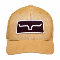 Kimes Ranch® Unisex All Mesh Work Wear Brown Trucker Hat S22-1320WB -Kimes Ranch S22 1320WB 1