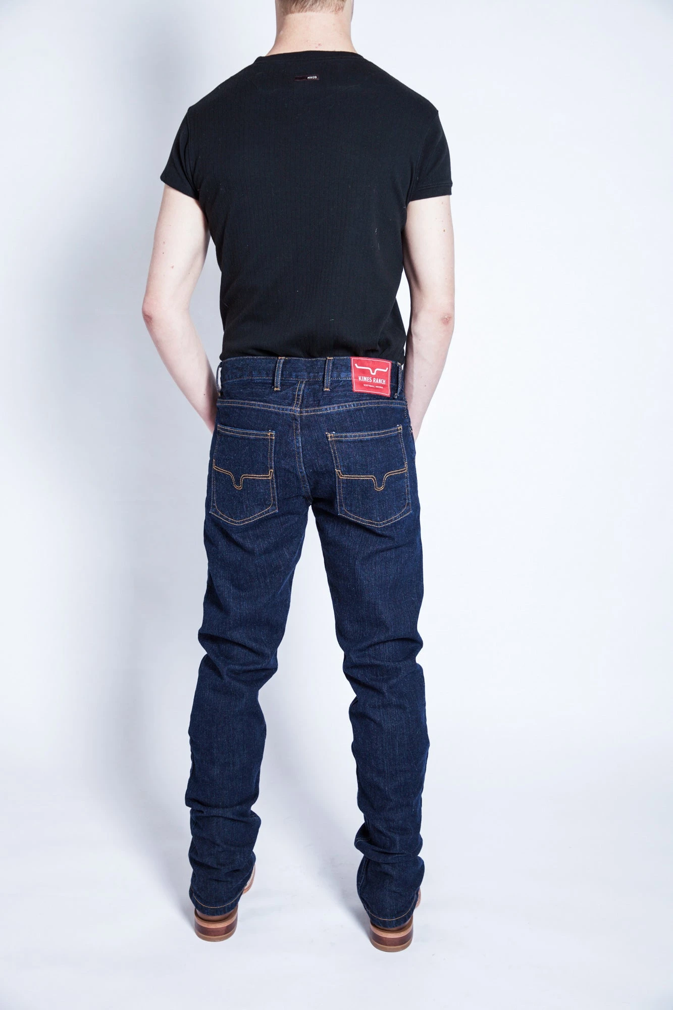 Kimes Ranch Mens Wayne Jeans Blue Cotton Blend Slim Fit 5 Kimes Ranch Mens Wayne Jeans Blue Cotton Blend Slim Fit - Image 3