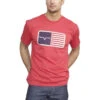 Kimes Ranch Men's American Trucker Red T-Shirt AMTR-RED -Kimes Ranch american trucker tee red