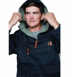 Kimes Ranch Men's Any Day Navy Pullover Jacket ANY-NA