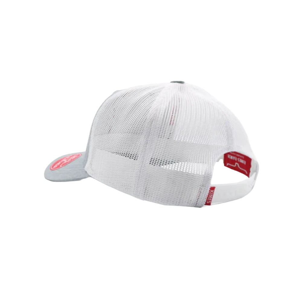 Kimes Ranch® Unisex Diamond Grey Heather White Cap S22-0403GHW 4 Kimes Ranch® Unisex Diamond Grey Heather White Cap S22-0403GHW - Image 2