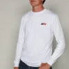 Kimes Ranch Mens K1 Tech Tee White Polyester Blend L/S T-Shirt -Kimes Ranch k1 ls tech tee white mens 1 scaled 1