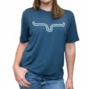 Kimes Ranch® Ladies Outlier Tech Major Blue Short Sleeve T-Shirt OUT-MB 1 Kimes Ranch® Ladies Outlier Tech Major Blue Short Sleeve T-Shirt OUT-MB -Kimes Ranch kr1