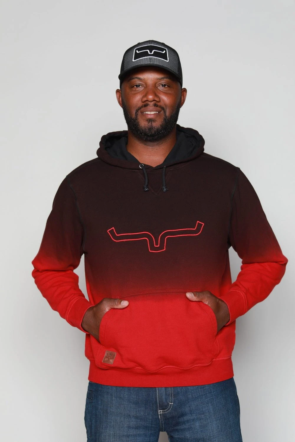 Kimes Ranch Mens Layton 22 Hoodie Dark Red 100% Cotton L/S 3 Kimes Ranch Mens Layton 22 Hoodie Dark Red 100% Cotton L/S