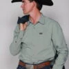 Kimes Ranch Mens Linville Solid Shirt Sage Cotton Blend L/S Western 1 Kimes Ranch Mens Linville Solid Shirt Sage Cotton Blend L/S Western -Kimes Ranch linville ls sage top mens 1 scaled 1