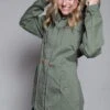 Kimes Ranch Womens Longrider 2 Anorak Dk Sage Cotton Blend Jacket -Kimes Ranch longrider 2 anorak dark sage womens 1 scaled 1