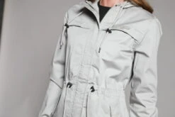 Kimes Ranch Womens Longrider 2 Anorak Frost Grey Cotton Blend Jacket -Kimes Ranch longrider 2 anorak frost grey womens 3 scaled 1