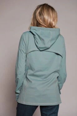 Kimes Ranch Womens Lovell Front Zip Sage Nylon Softshell Jacket -Kimes Ranch lovell zip front sage womens 3 scaled 1