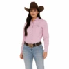 Kimes Ranch® Ladies Linville Solid Lilac Button Down Shirt S22-121212 -Kimes Ranch s22 121212