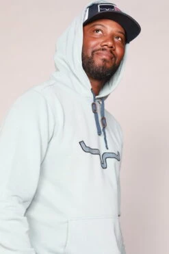 Kimes Ranch Mens TTL Hoodie Beach Glass Sleeve 100% Cotton L/S -Kimes Ranch ttl hoodie beach glass mens 4 scaled 1