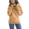 Kimes Ranch Kims Ranch Ladies Two Scoops Rust Pullover Sweatshirt 2SCOOP-RUST -Kimes Ranch twoscoops hood rusty womens 2 540x 0507a91c 7770 431b a705 2ec5a9503f8e